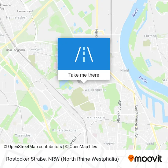 Карта Rostocker Straße