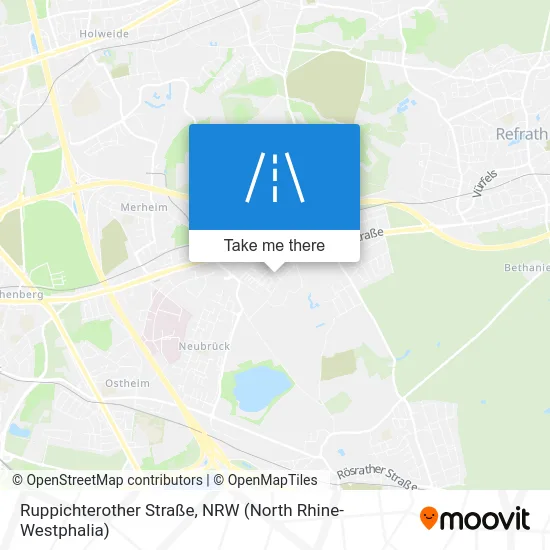 Карта Ruppichterother Straße