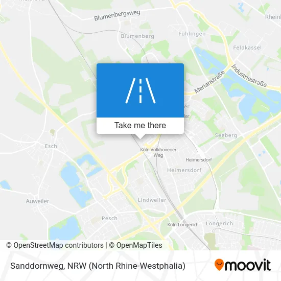 Sanddornweg map
