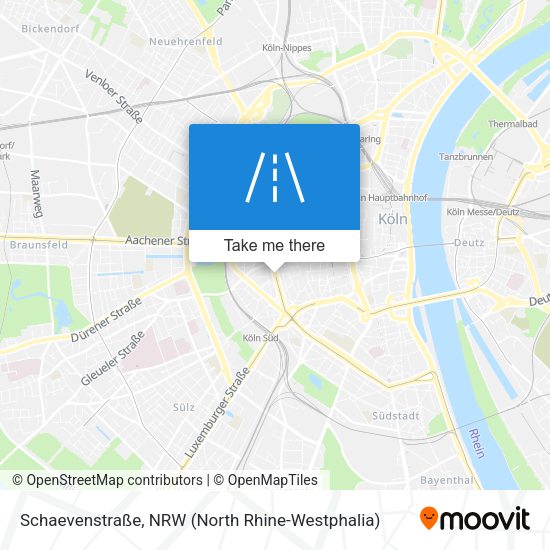 Schaevenstraße map