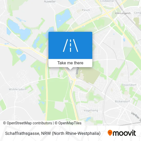 Schaffrathsgasse map