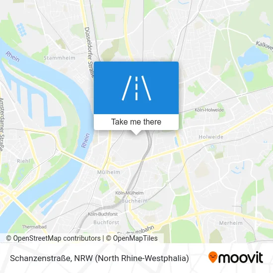 Карта Schanzenstraße