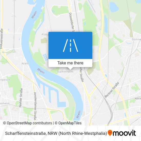 Scharffensteinstraße map