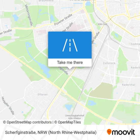 Scherfginstraße map