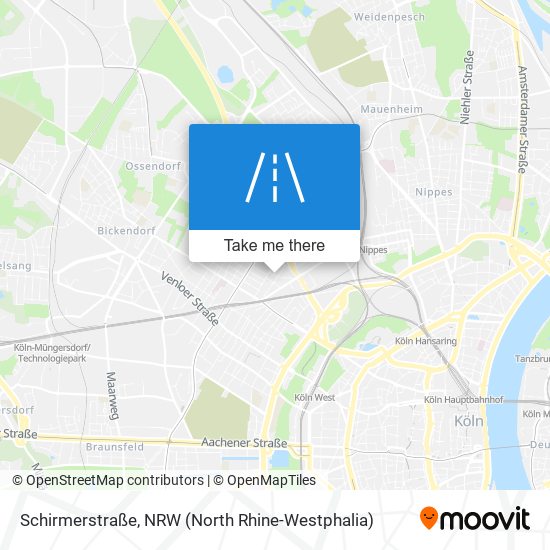 Schirmerstraße map