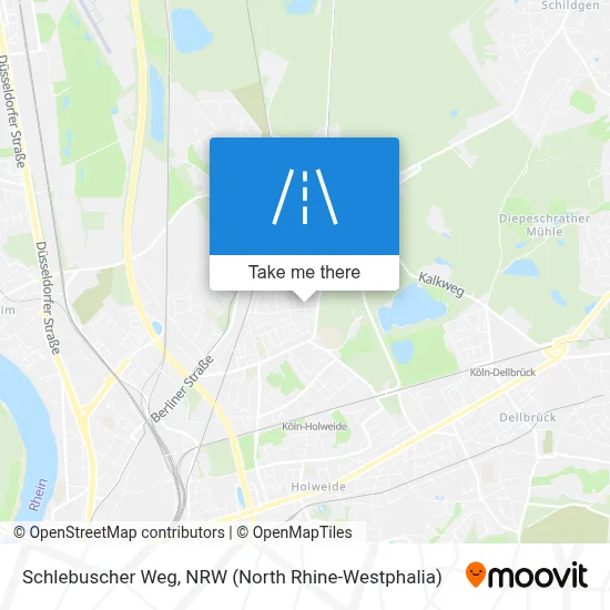 Schlebuscher Weg map