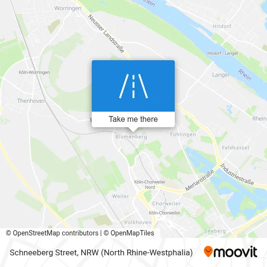 Schneebergstraße map