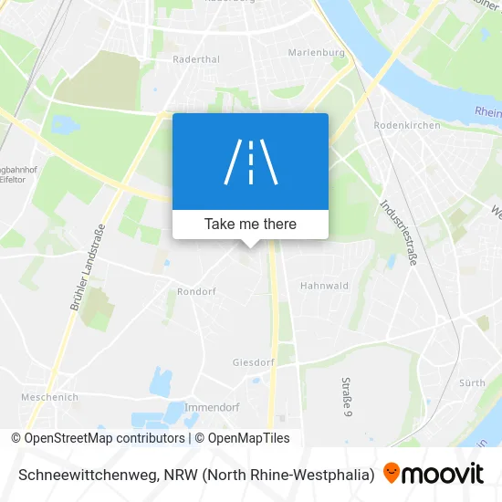 Schneewittchenweg map