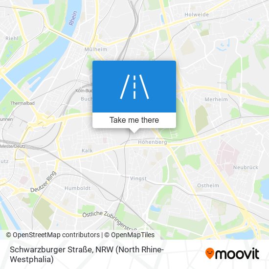 Schwarzburger Straße map