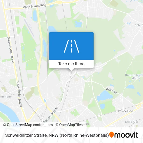 Карта Schweidnitzer Straße