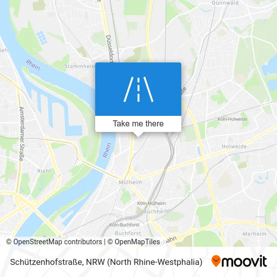 Карта Schützenhofstraße