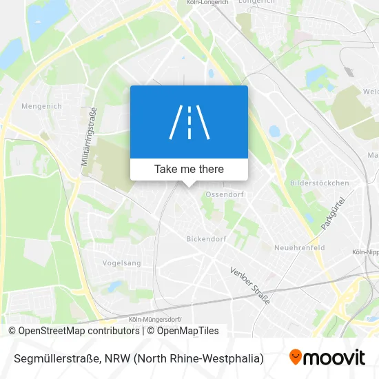 Segmüllerstraße map