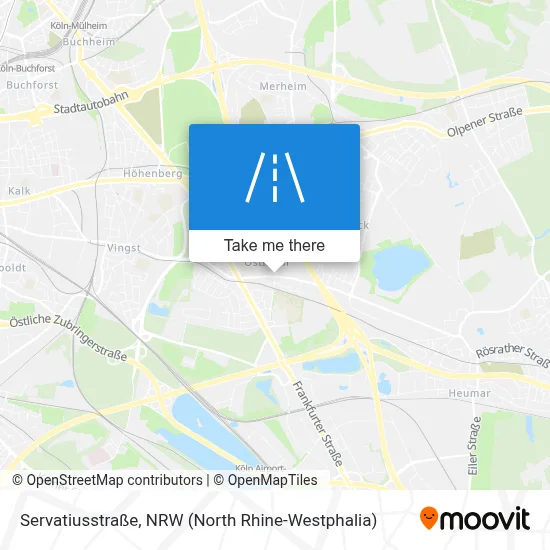 Servatiusstraße map