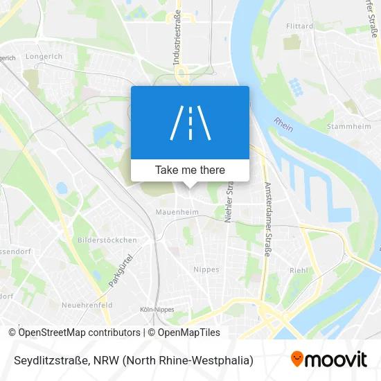 Seydlitzstraße map