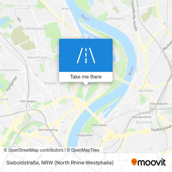 Sieboldstraße map