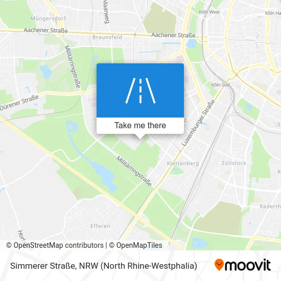 Simmerer Straße map