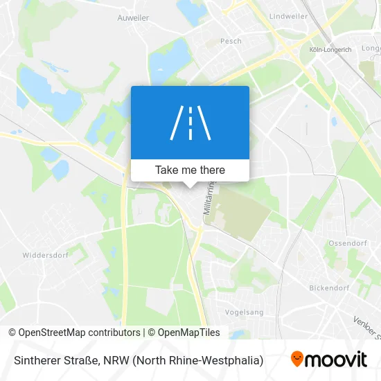 Sintherer Straße map