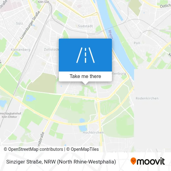 Sinziger Straße map