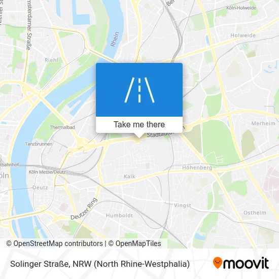 Solinger Straße map