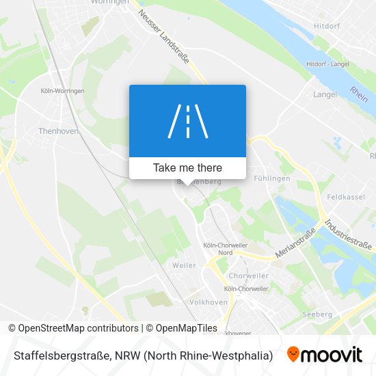 Staffelsbergstraße map