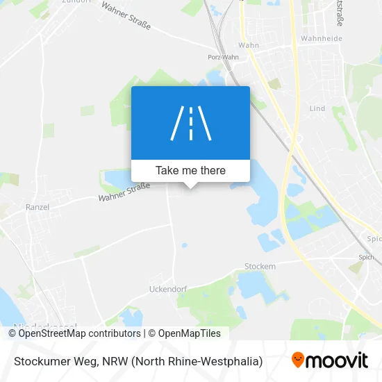 Карта Stockumer Weg