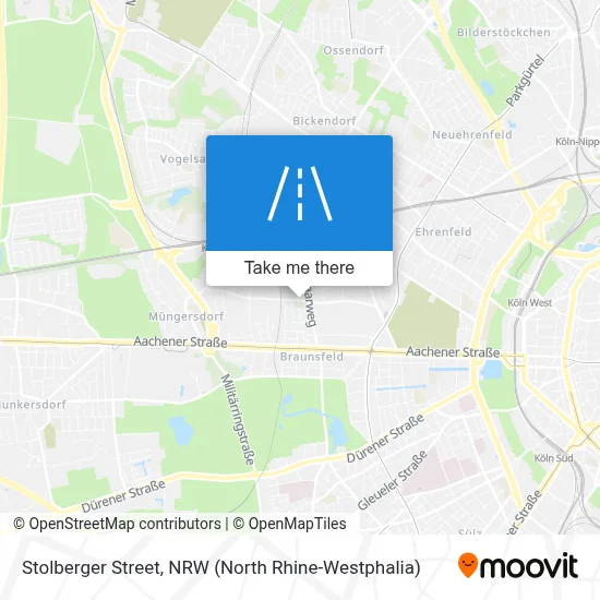 Stolberger Straße map