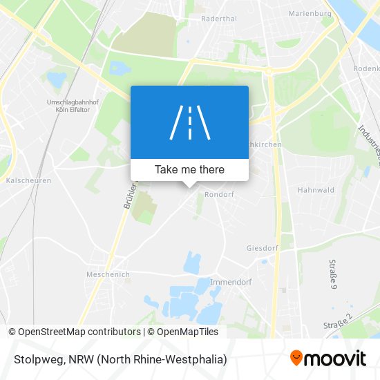 Stolpweg map