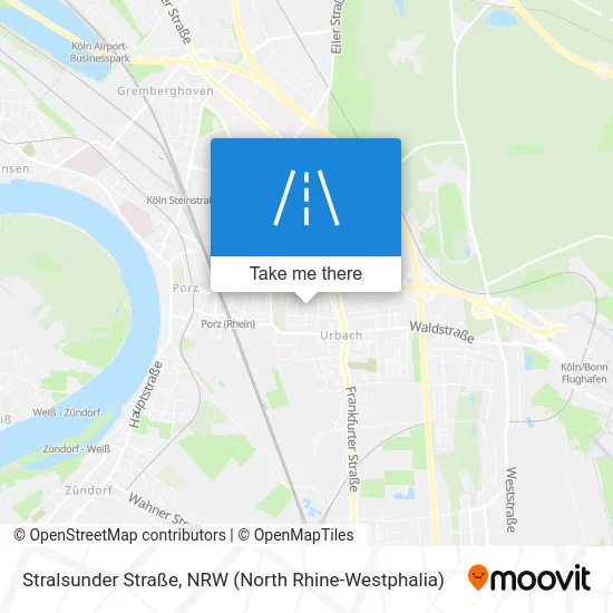 Карта Stralsunder Straße