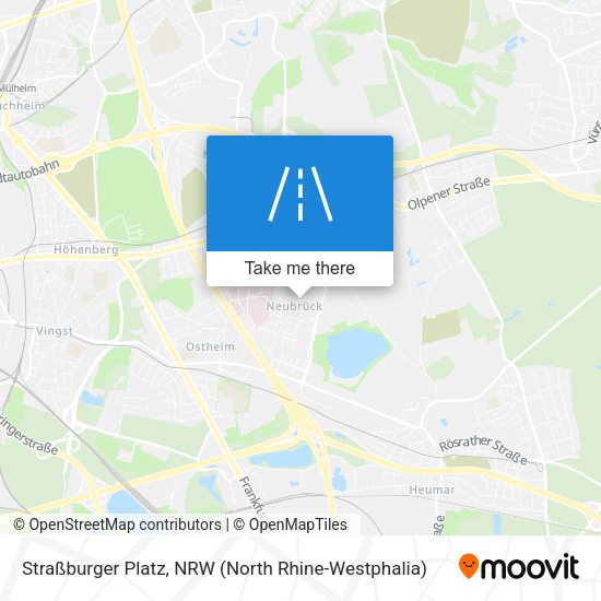 Straßburger Platz map