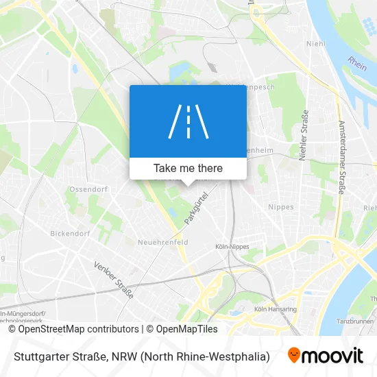 Stuttgarter Straße map