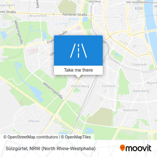 Sülzgürtel map