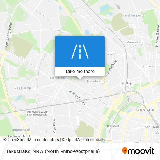 Takustraße map