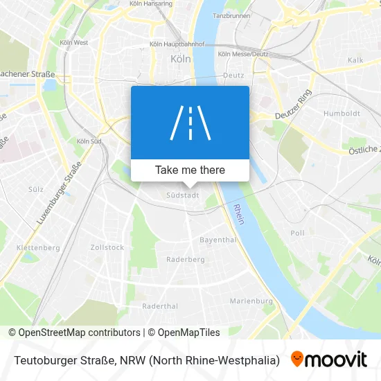 Teutoburger Straße map