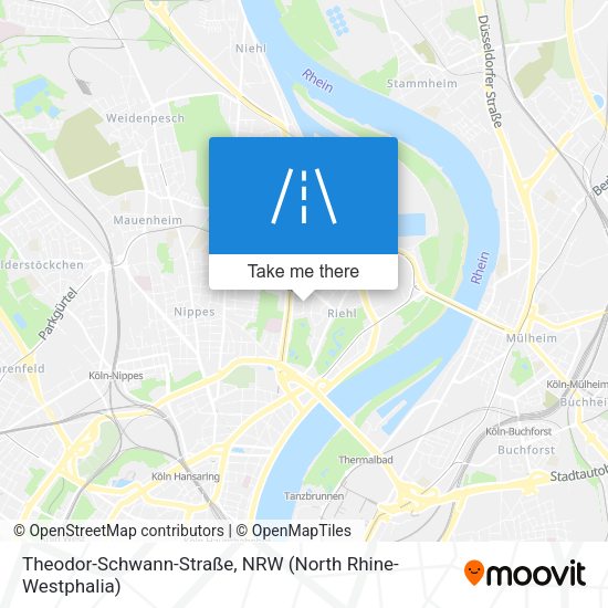 Theodor-Schwann-Straße map