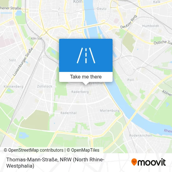 Thomas-Mann-Straße map