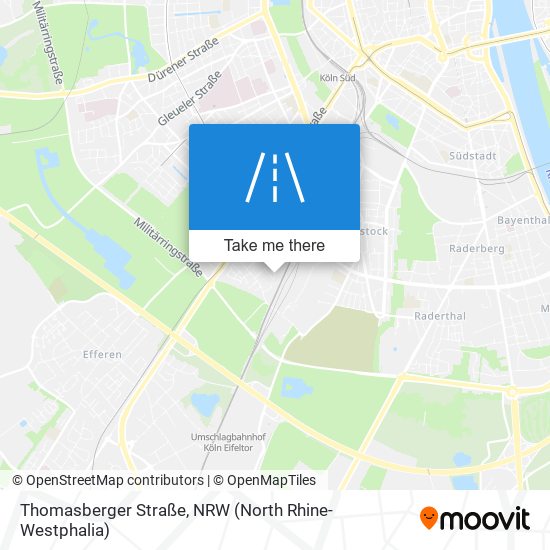 Thomasberger Straße map