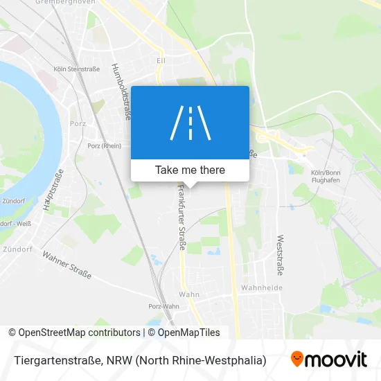 Tiergartenstraße map