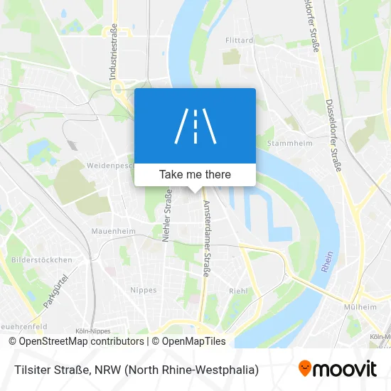 Tilsiter Straße map