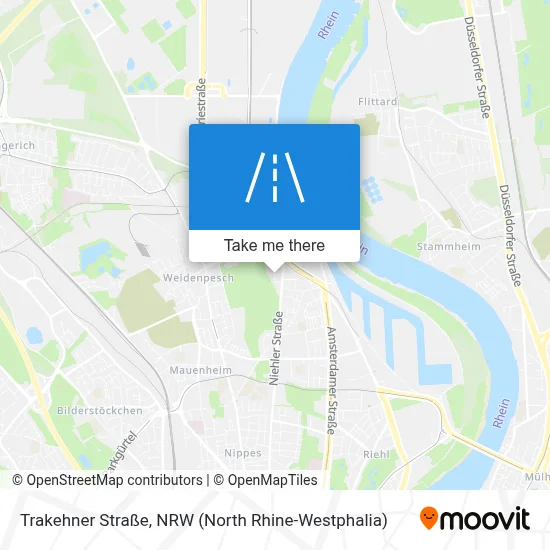 Trakehner Straße map