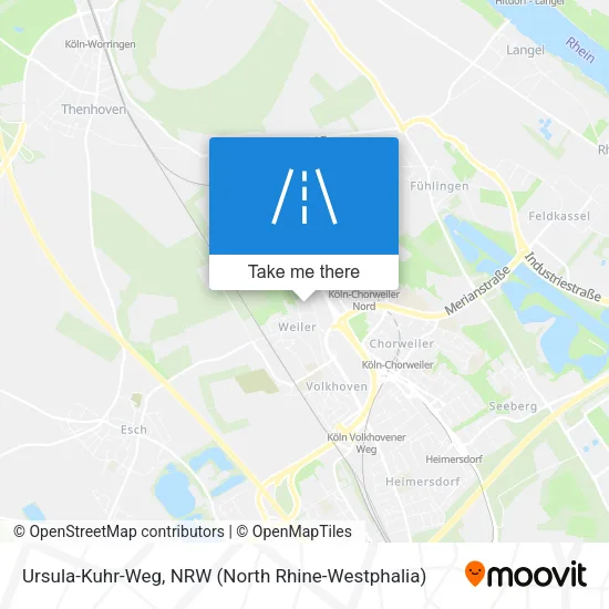 Карта Ursula-Kuhr-Weg