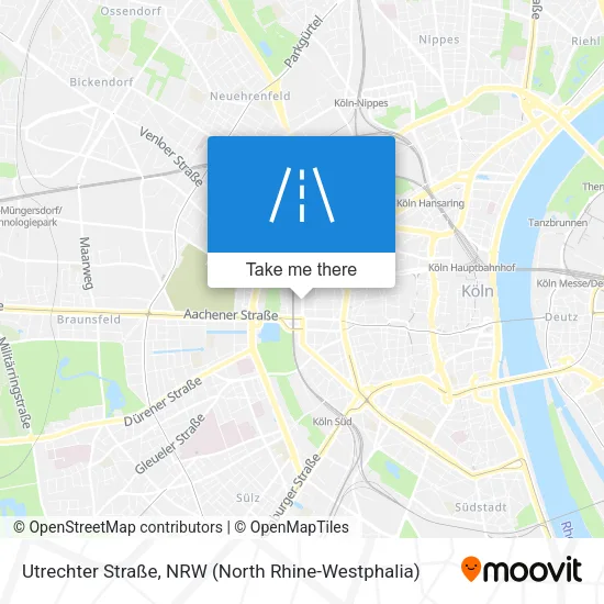 Utrechter Straße map