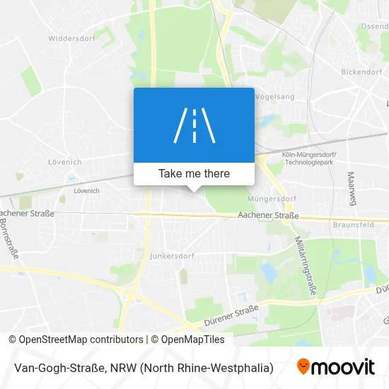 Van-Gogh-Straße map