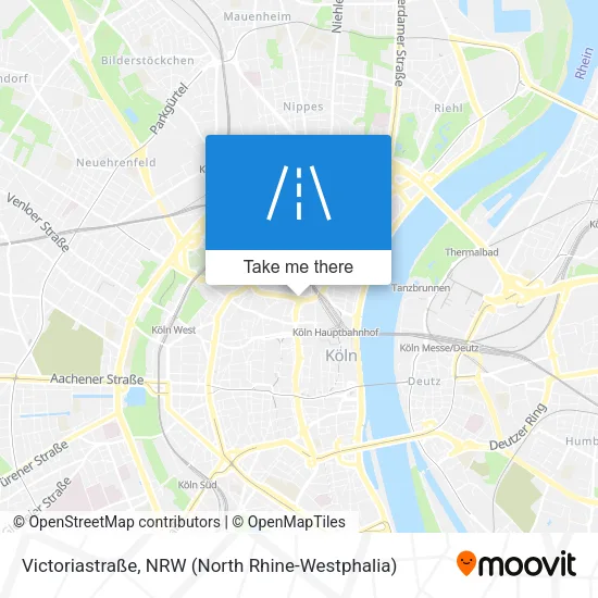 Victoriastraße map