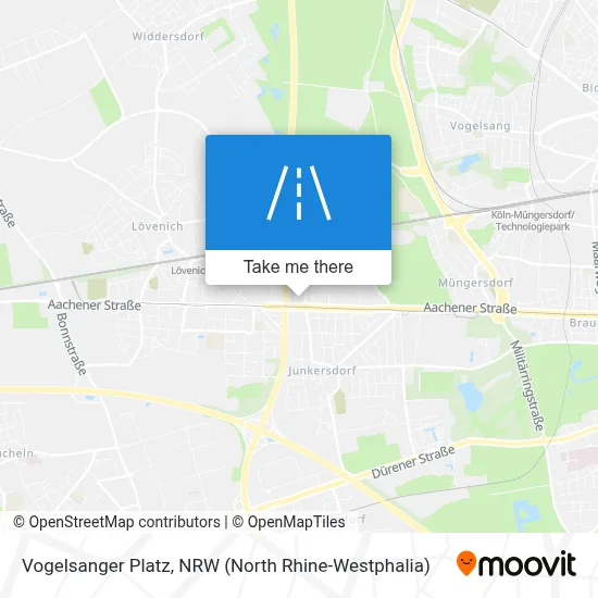 Vogelsanger Platz map