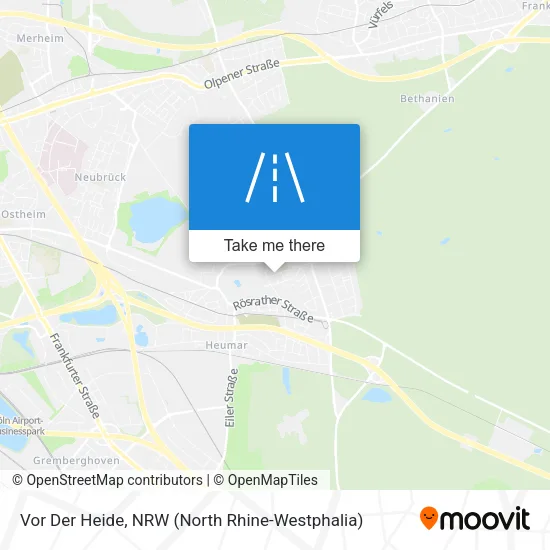 Карта Vor Der Heide