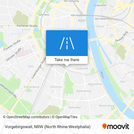 Карта Vorgebirgswall