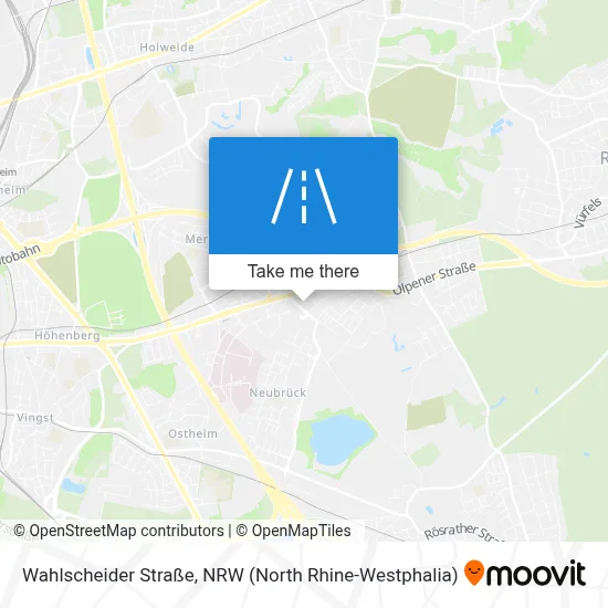 Wahlscheider Straße map