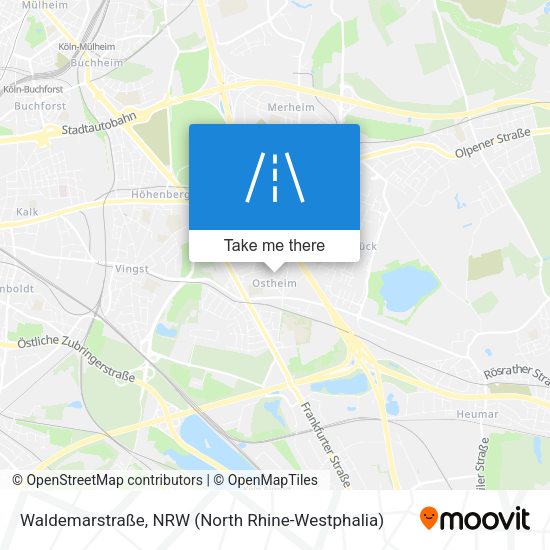 Waldemarstraße map