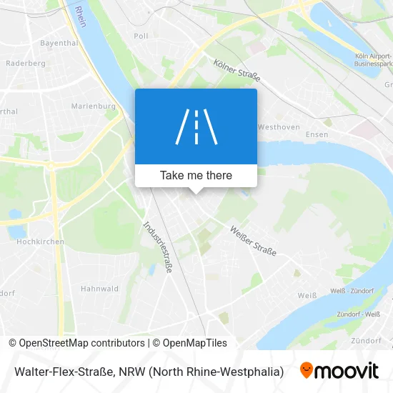 Карта Walter-Flex-Straße