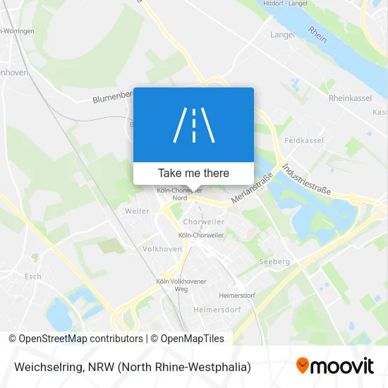 Карта Weichselring